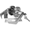 Entry Lock with Single Step Roses, Polished Chrome, Pkg Qty 2 Y21367