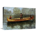 22 in. Fishing from a Canoe Art Print T542423