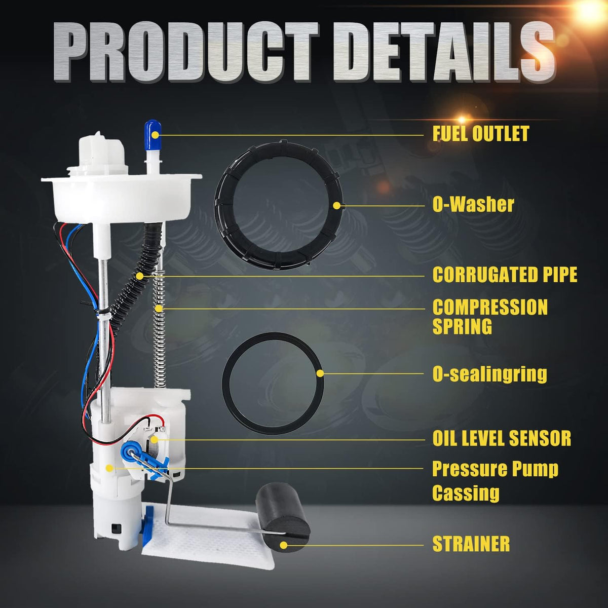 Fuel Pump Pack of 2 E16138