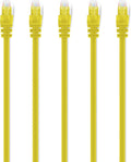 Yellow Cat 6 Ethernet Cable 1 Foot W6376