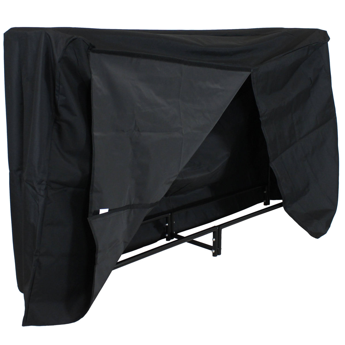 Decorative Firewood Log Rack with Cover O656543