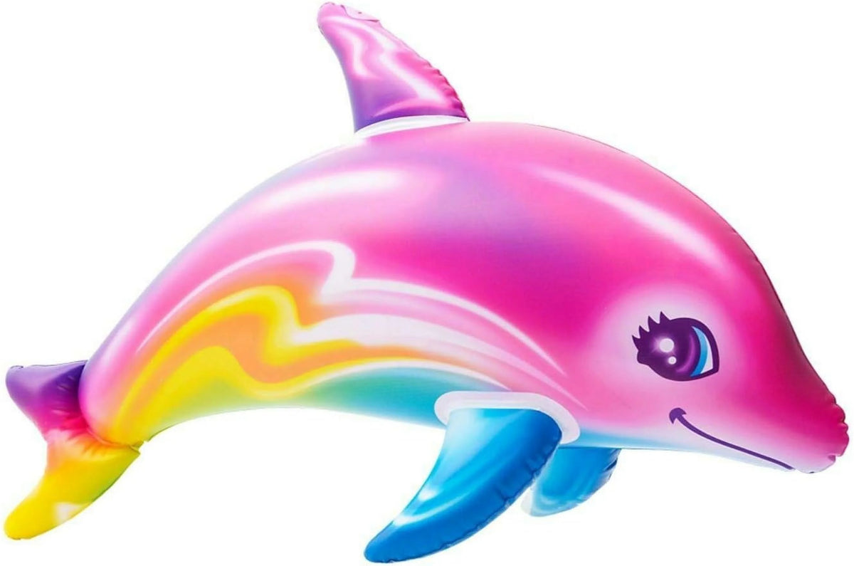 Large 36" Pink Dolphin Inflatable Pool Toy (Set of 2) E6380
