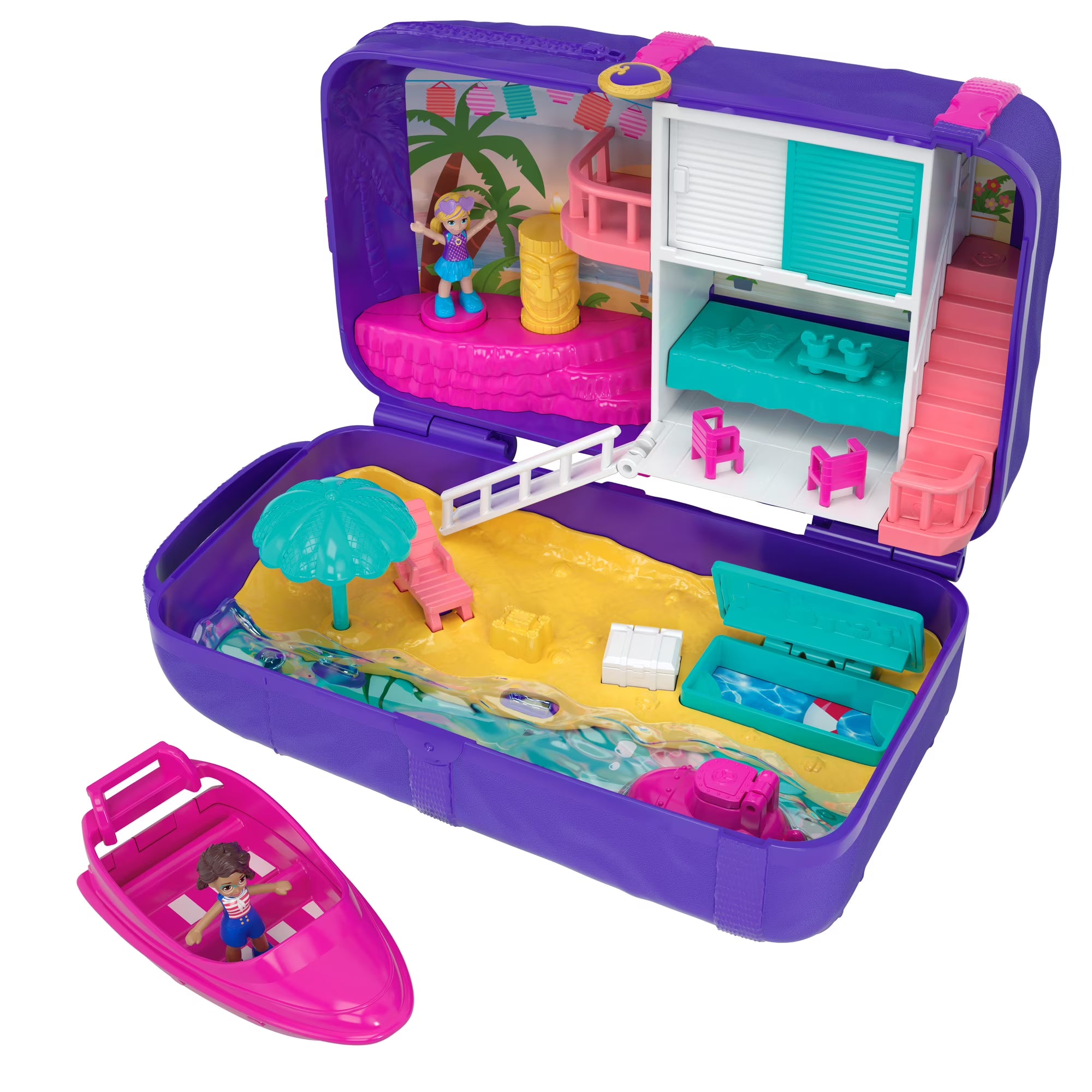 Compact Backpack with 2 Dolls O1241