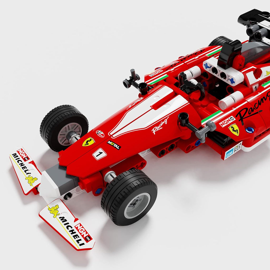228 Pieces Building Pull Back Racecar Toys H46143