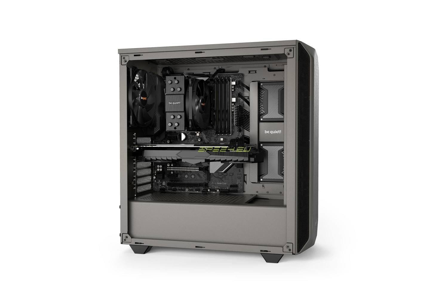 Metallic Gray PC Case X8432