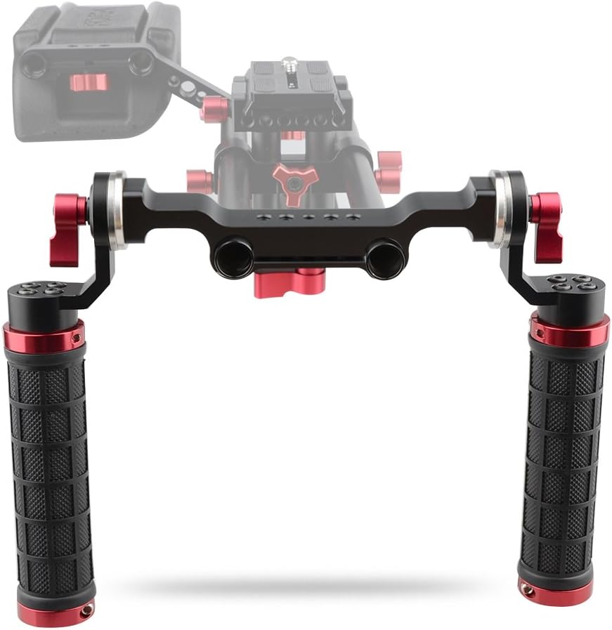 15mm Rod Shoulder Mount Rig with Soft Rubber Grip Y1544