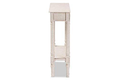 Whitewash Console Table H744