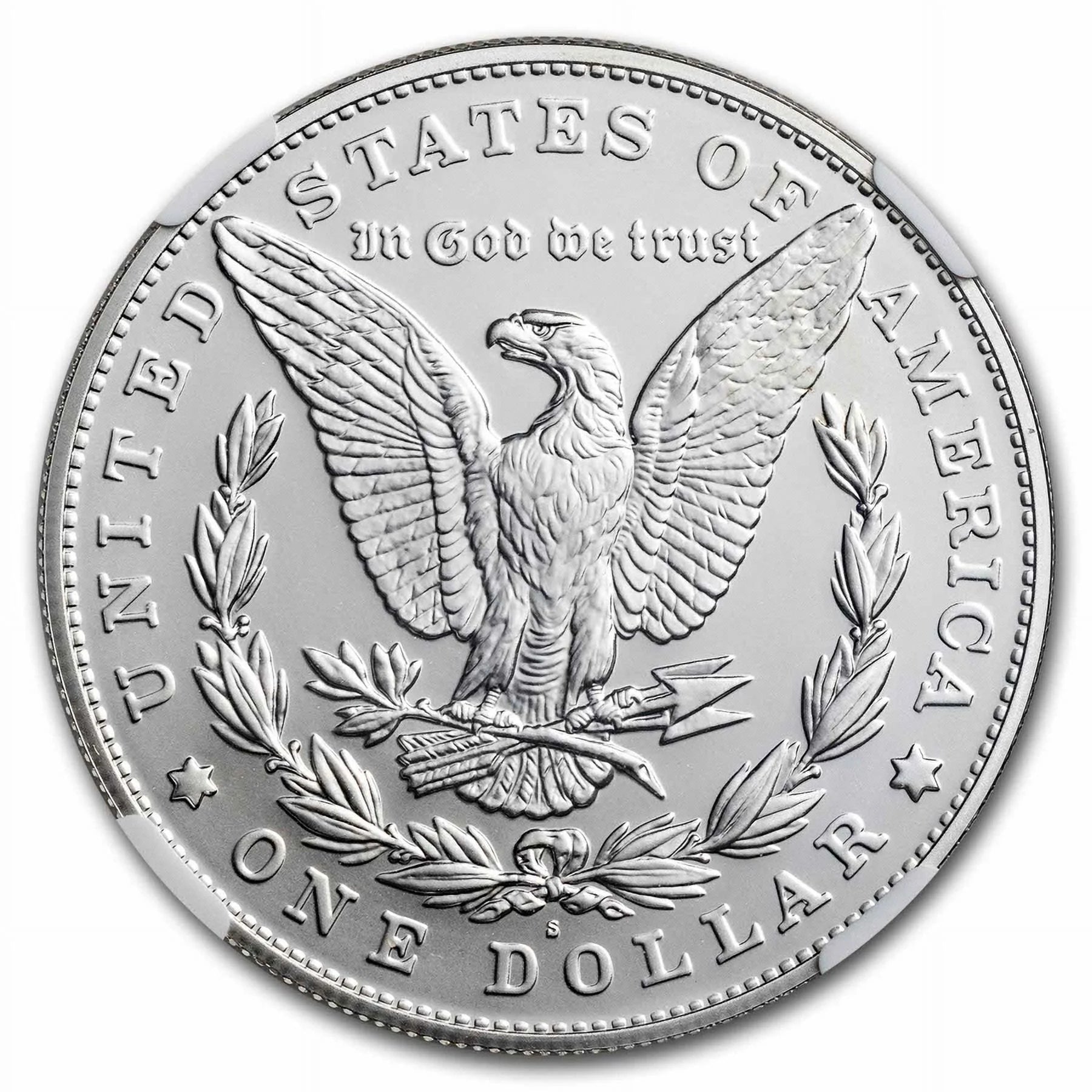 Silver Morgan Dollar MS-70 NGC P500