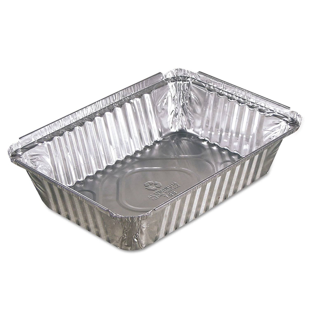 Oblong Aluminum Food Pans 36oz 400/Carton X20656