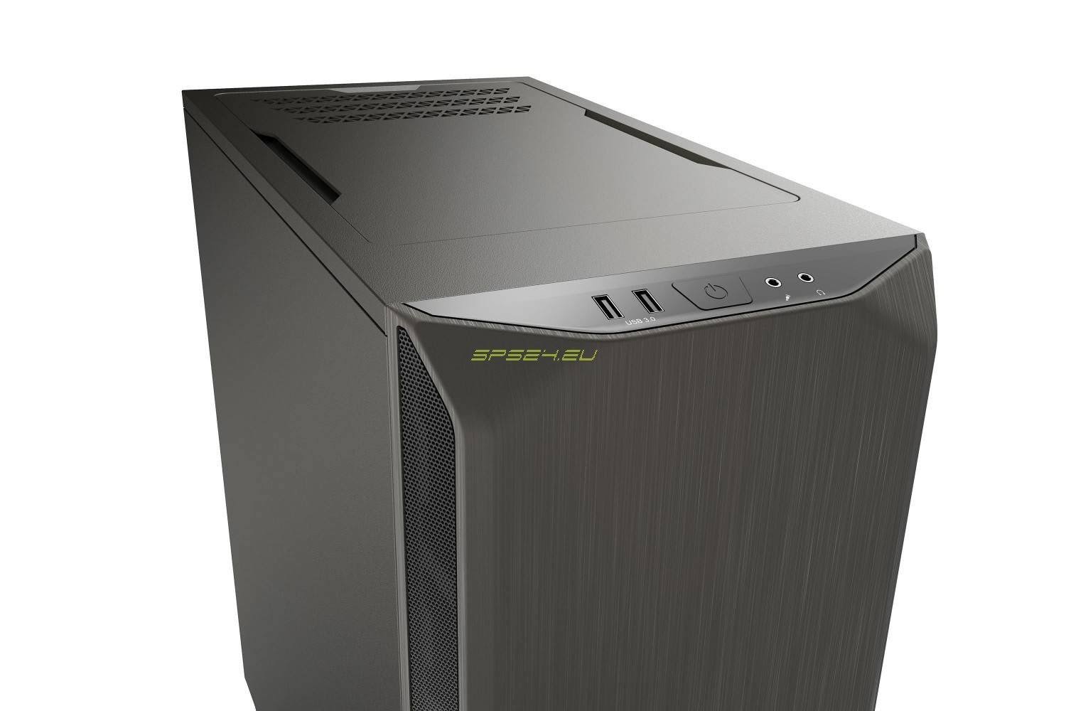 Metallic Gray PC Case X8432