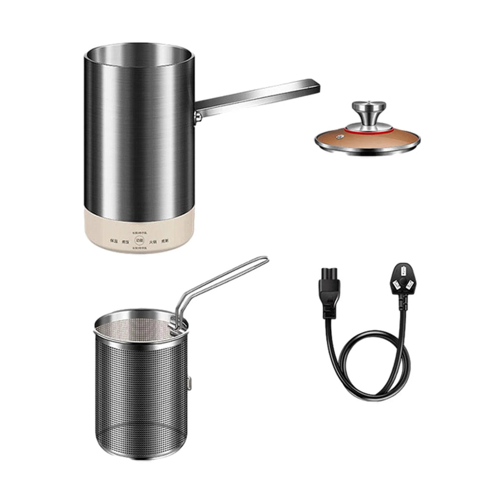 1.8L Stainless Steel Electric Deep Fryer with Basket C745652