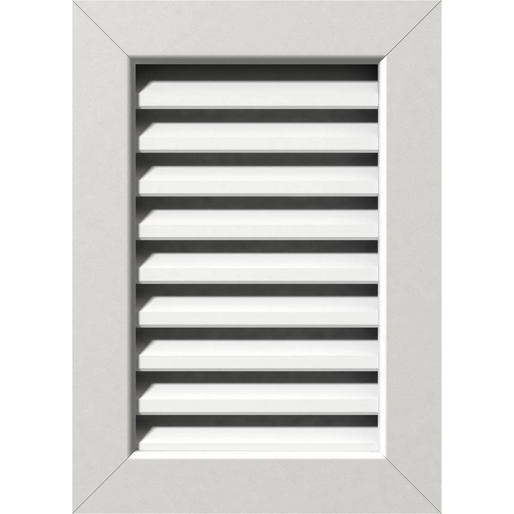 PVC Vertical Gable Vent D9376