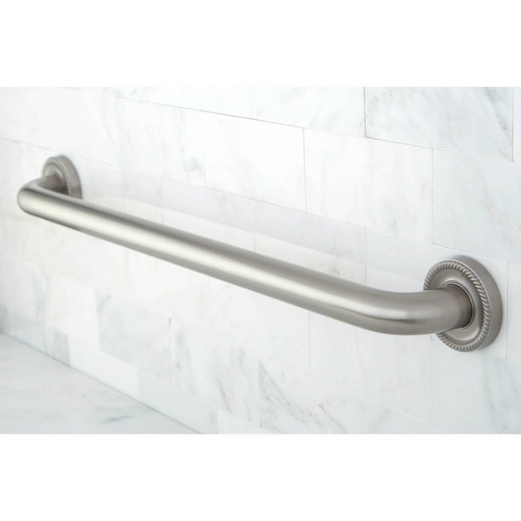 Brushed Nickel Decorative Grab Bar J7633