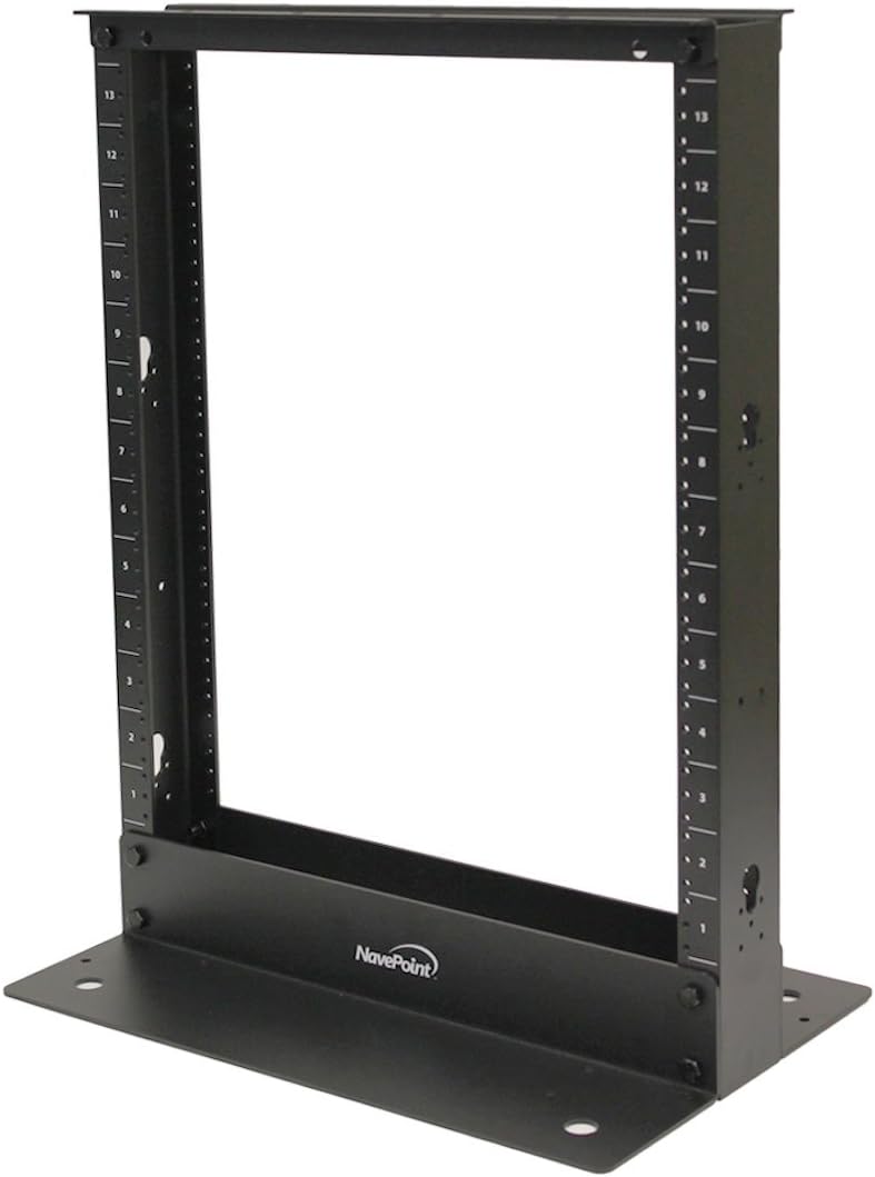 13U 2 Post Open Frame Server Rack P14995