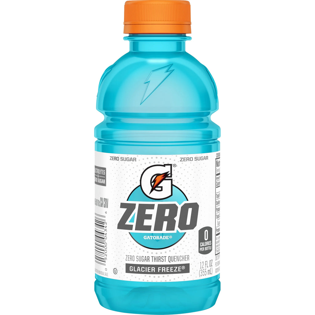 G Zero Sugar Sports Drink, 12 oz, 24 Pack Bottles U575264