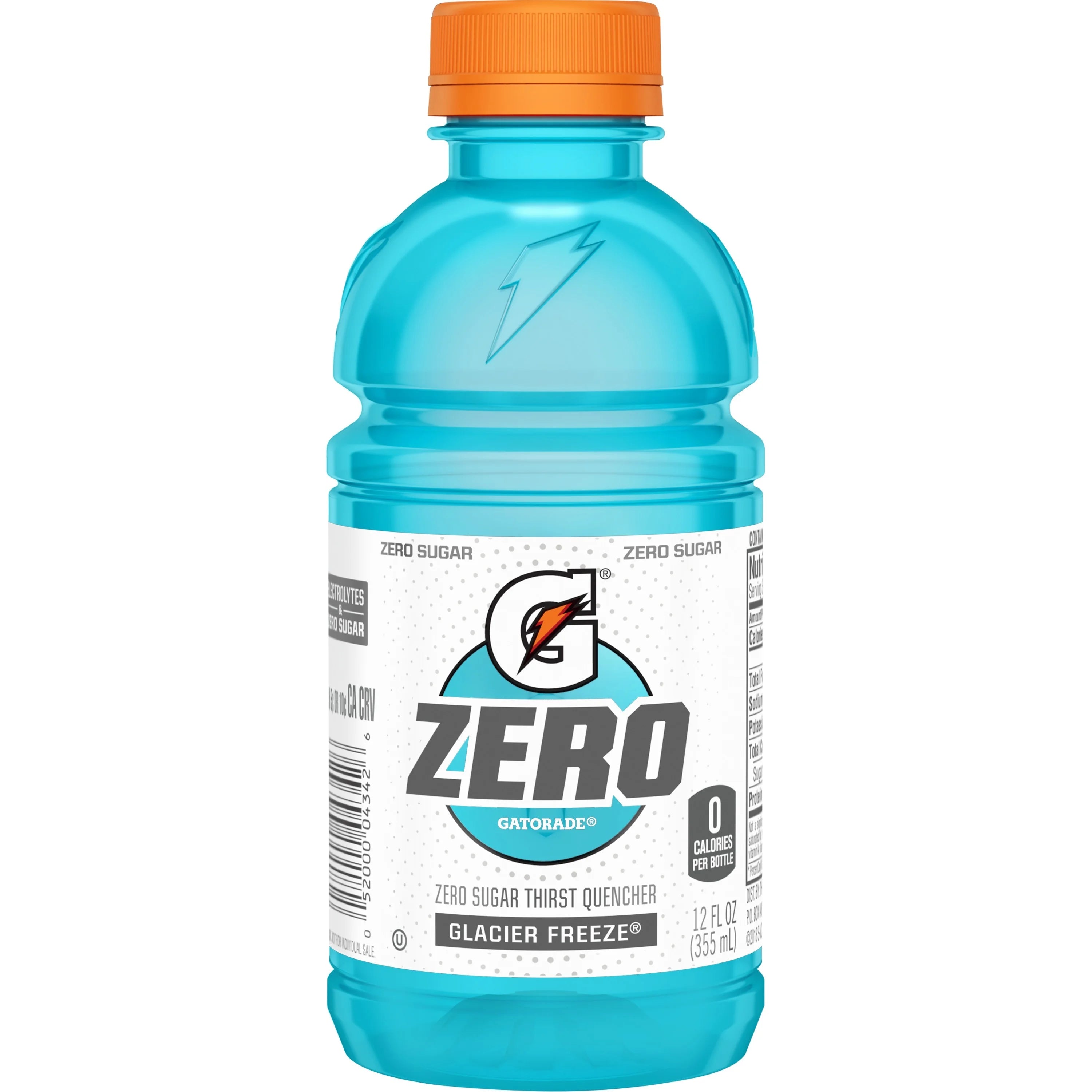 G Zero Sugar Sports Drink, 12 oz, 24 Pack Bottles U575264