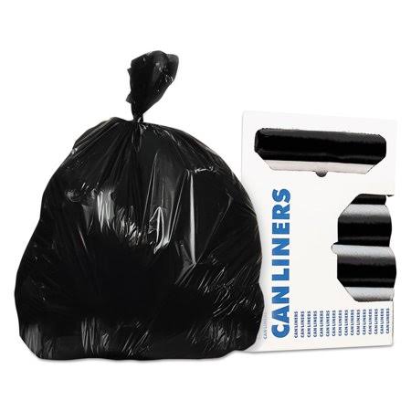 Black 23 gal 0.9 mil Can Liners, 200/Carton E8398