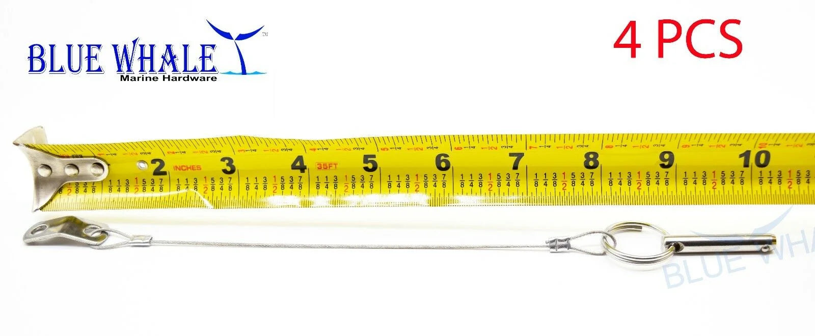 Bimini Top Quick Disconnect Pin 4PCS D519