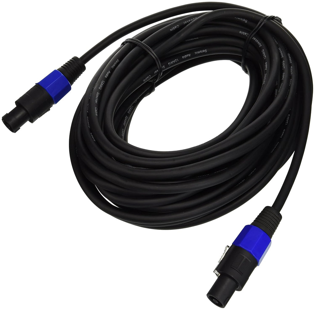 12 Gauge 75-Feet Speakon to Speakon Speaker Cable R591268