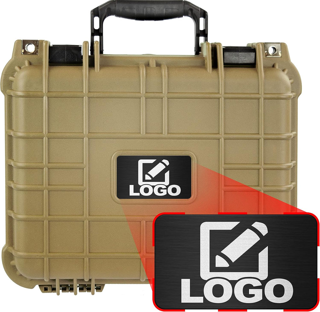 Waterproof Shockproof Hard Case with Foam Pack of 2 I633