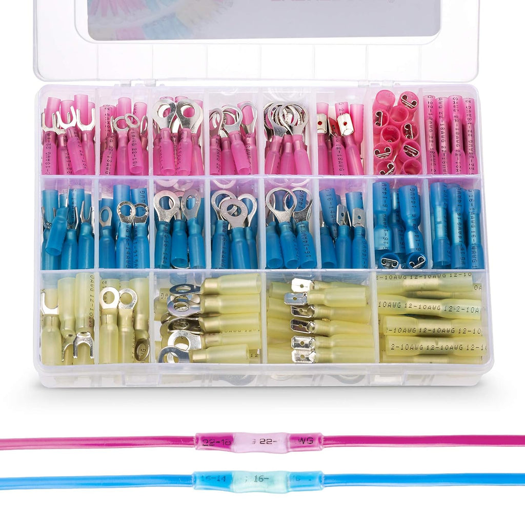 800 Pcs Waterproof Wire Crimp Connectors Kit O775906