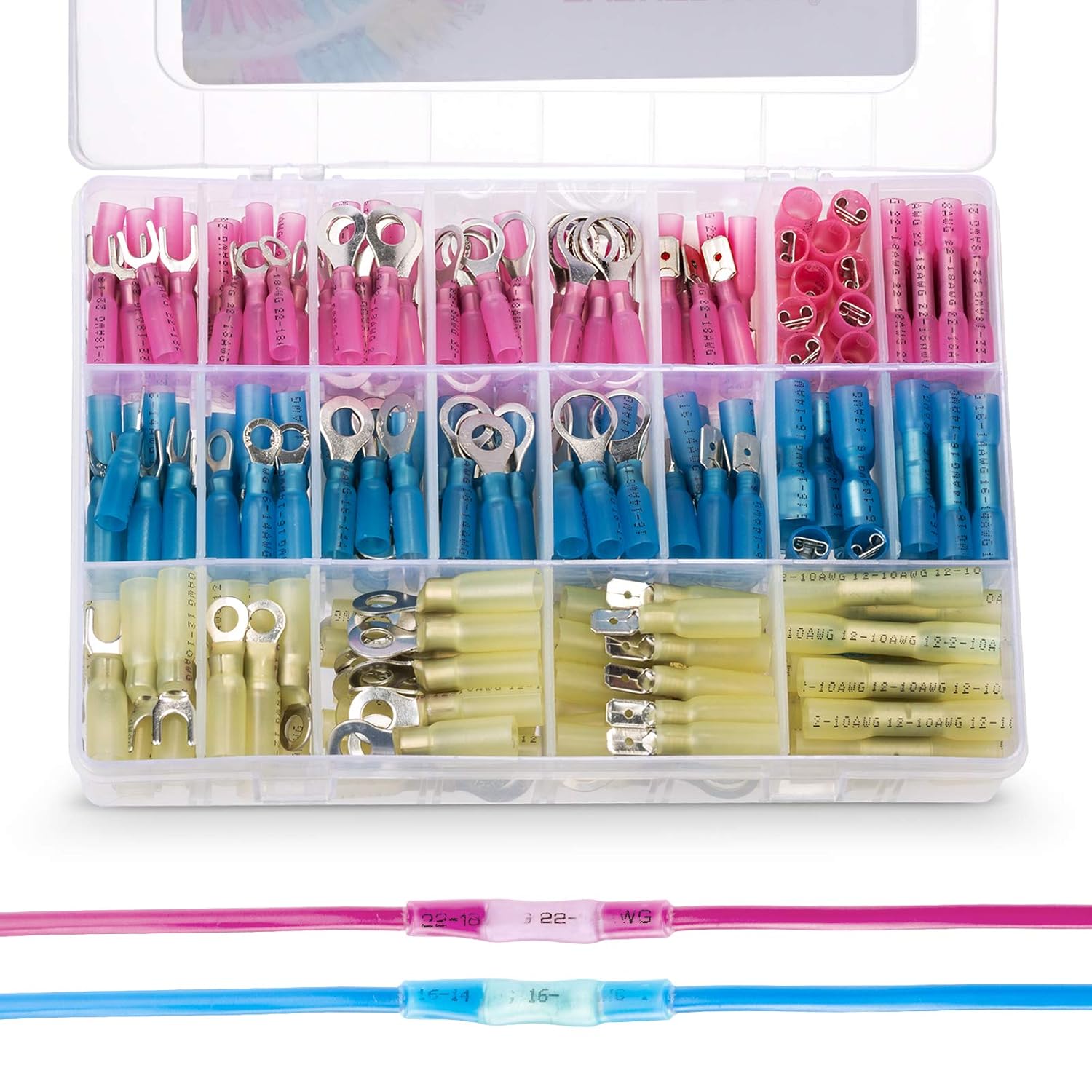 800 Pcs Waterproof Wire Crimp Connectors Kit O775906