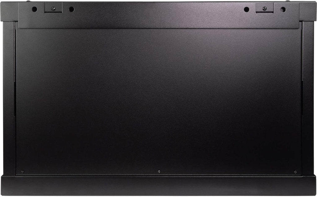 6U Wallmount Cabinet Enclosure 19-Inch Server Network Rack with Locking Perforated Door Black U271