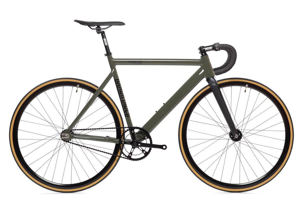 Army Green Track Bike 49 cm Riser Bar K9472