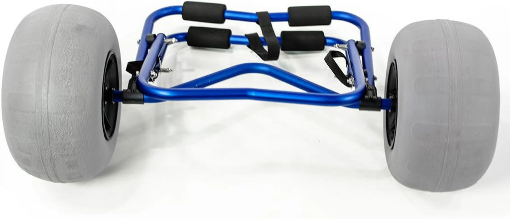 Blue Heavy Duty Kayak Carrier Cart with Pump & Strap Y47631
