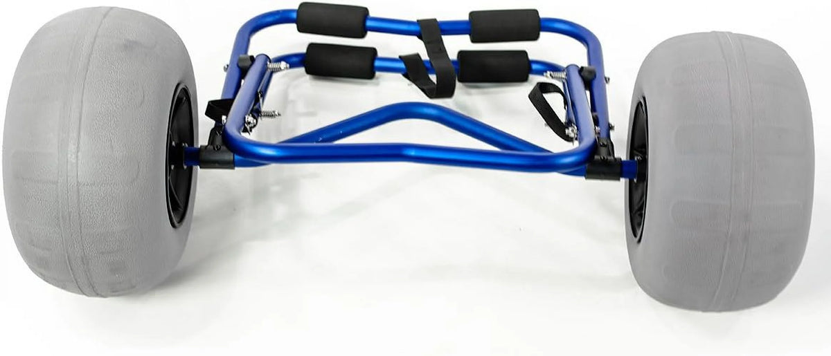 Blue Heavy Duty Kayak Carrier Cart with Pump & Strap Y47631