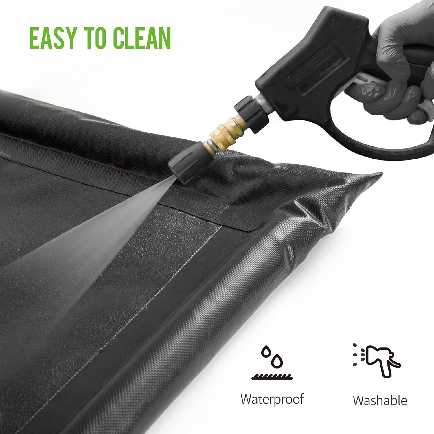 Non-Slip Waterproof Garage Floor Mat Pack of 2 J5247
