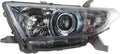Headlight Lens and Housing for 2011-2013 Toyota Highlander Hybrid Driver Side F86931