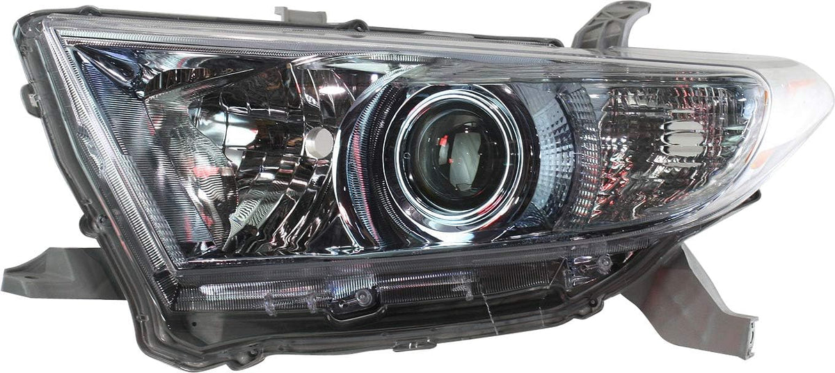 Headlight Lens and Housing for 2011-2013 Toyota Highlander Hybrid Driver Side F86931