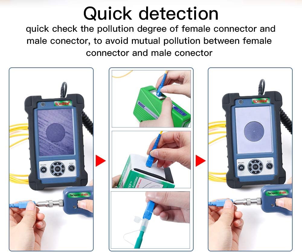 400x Fiber Optic Inspection Probe and Display Z825513