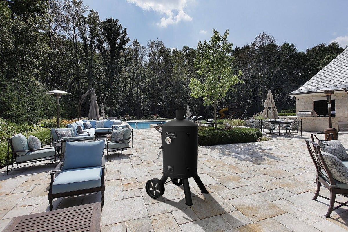 Heavy-Duty Vertical Charcoal Smoker L880366