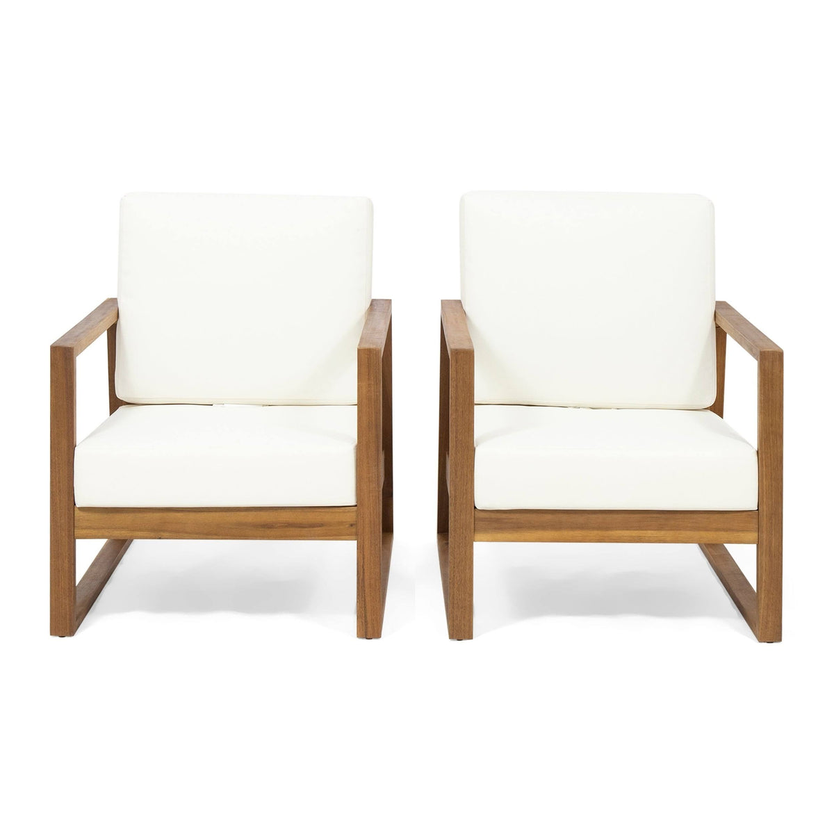 Acacia Wood Club Chair C269