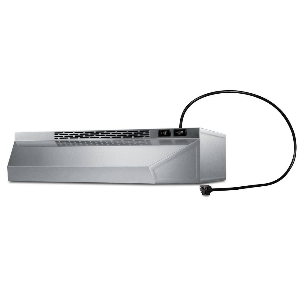 20x22 Stainless Steel Under Cabinet Convertible Range Hood M530