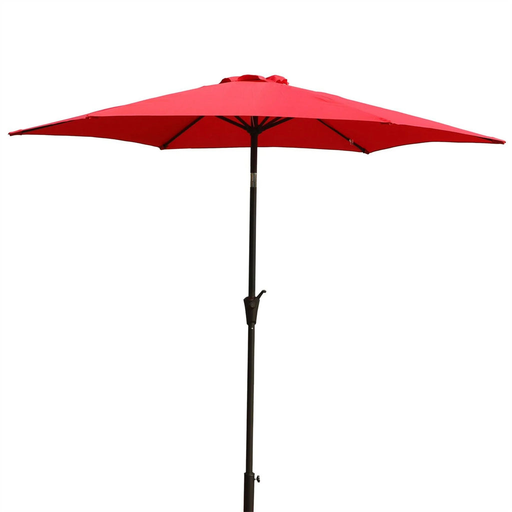 Red 9' Pole Umbrella with Carry Bag N702897