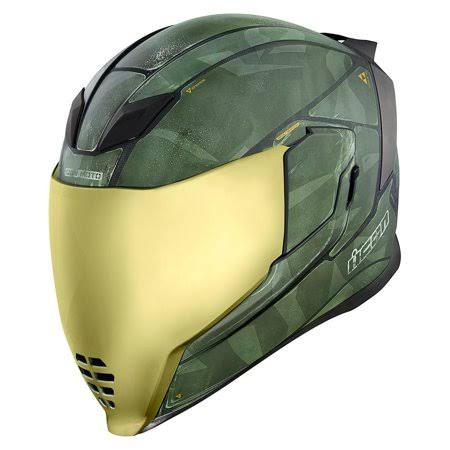 Green Motorcycle Helmet J62267
