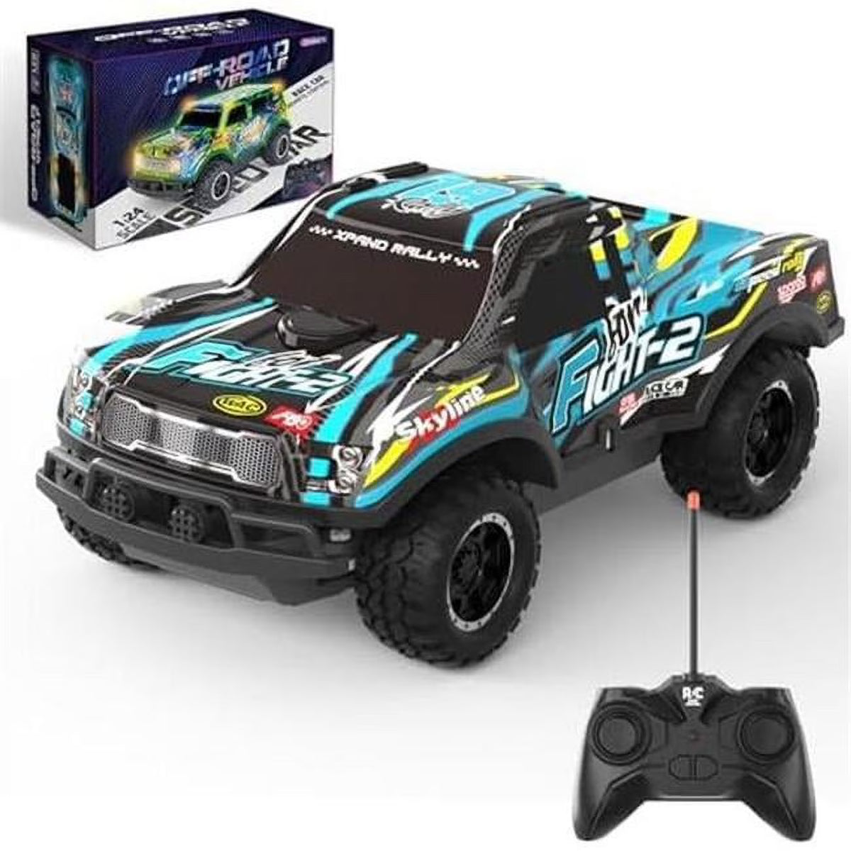 1-24 Scale LED Light Race Car Toy Z77184