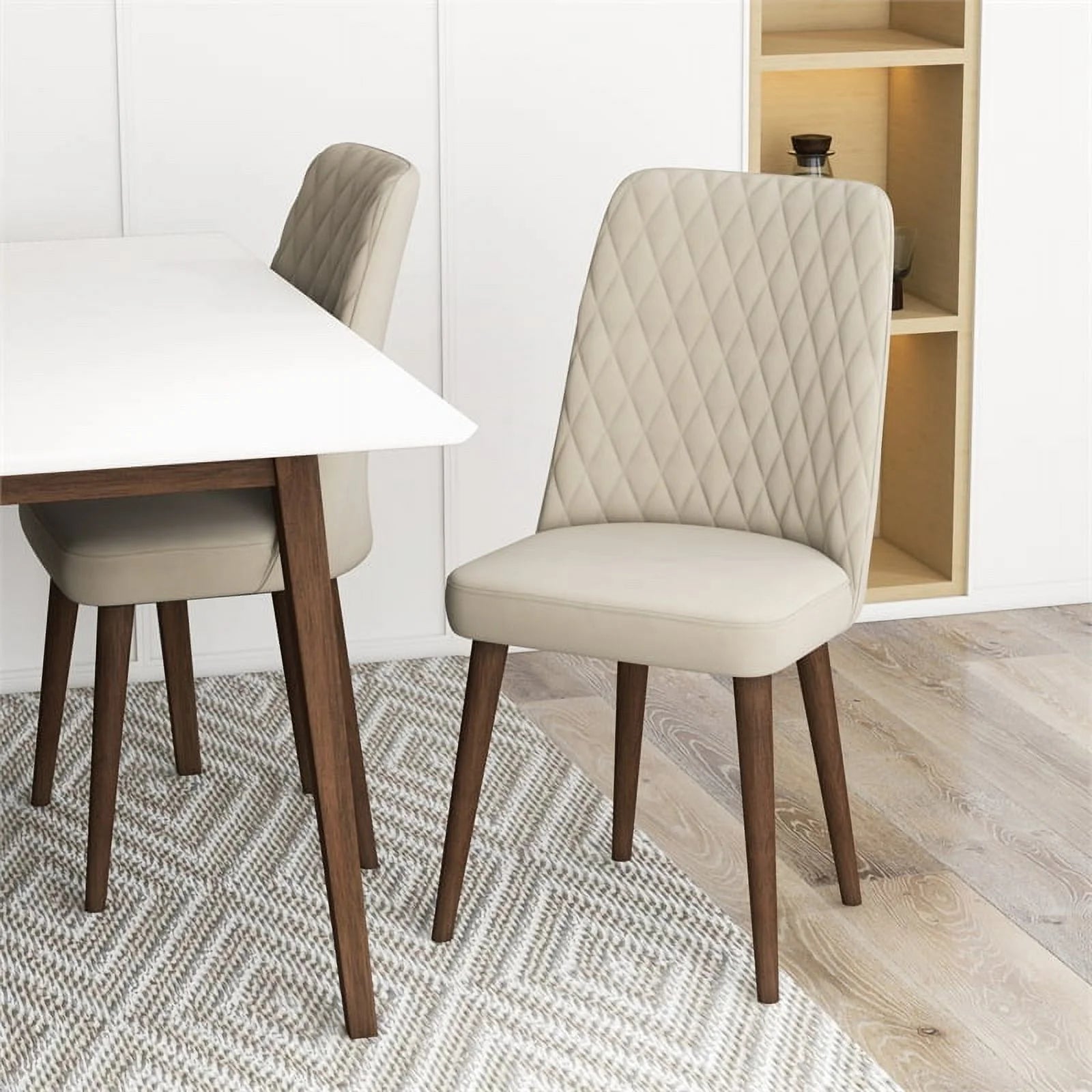 Mid Century Modern Kitchen Table and Chairs for 4 B85827
