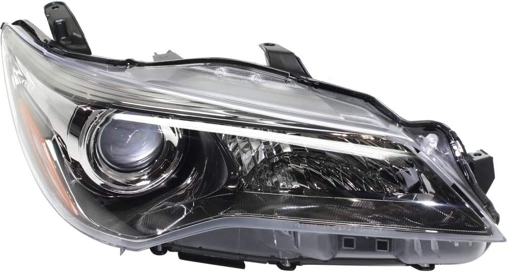 Passenger Side Halogen Projector Headlight for Toyota Camry 2015 2016 2017 W111143