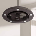 Bronze LED Ceiling Fan with Light Remote F441