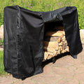 Decorative Firewood Log Rack with Cover O656543