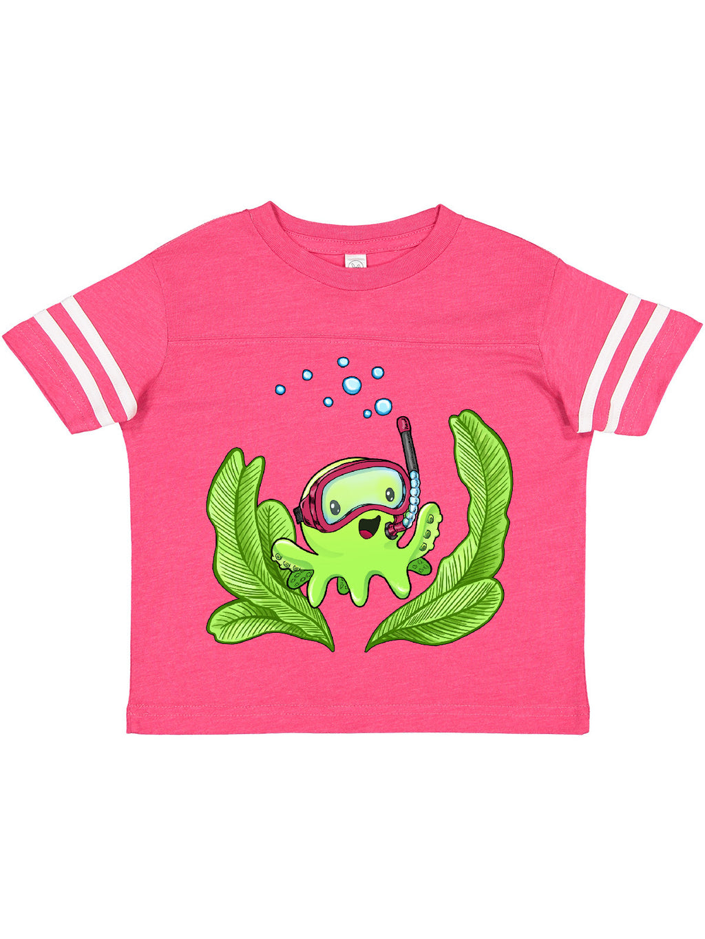 Octopus Snorkeling Mask Toddler T-Shirt I44008