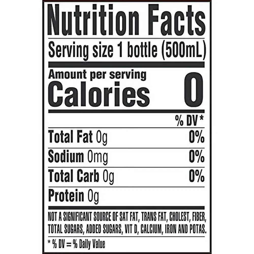 24 x 12 fl oz Natural Spring Water Plastic Bottles J367