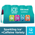 12 16oz Can Flavored Sparkling Water Variety Pack E262