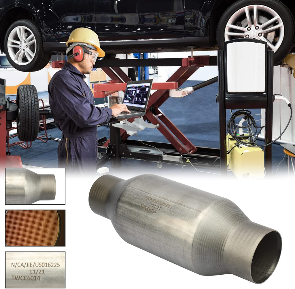 Universal Catalytic Converter with Heat Shield I8164