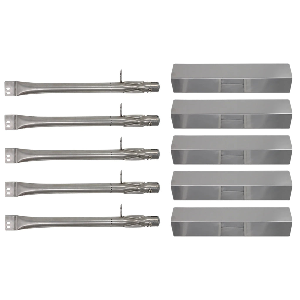 5-Pack Stainless Steel BBQ Gas Grill Tube Burner Replacement Parts C7044