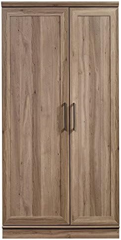 35.36 W Storage Cabinet with Door and Shelves in Salt Oak J460766